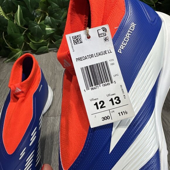 NEW adidas Predator League LL TF Turf Men\'s Soccer Shoes Men\'s IF6385 Size 12 main image 8